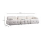 Atelier Del Sofa Petite 3 - Blanco